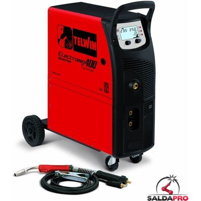 Telwin Saldatrice Inverter multiprocesso ELECTROMIG 400 SYNERGIC 230/400V Telwin Saldatrice Inverter multiprocesso ELECTROMIG 400 SYNERGIC 230/400V