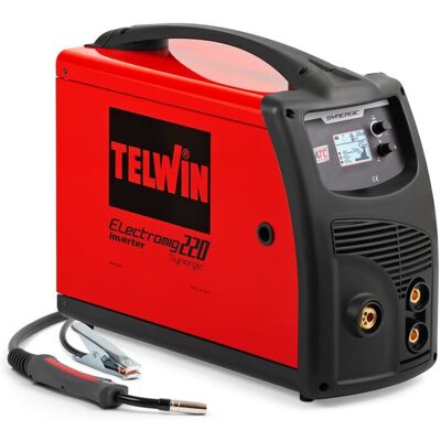 Telwin Saldatrice Inverter multiprocesso ELECTROMIG 220 SYNERGIC 400V di Telwin Saldatrice Inverter multiprocesso ELECTROMIG 220 SYNERGIC 400V di