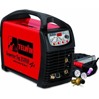 Telwin Saldatrice Inverter SUPERIOR TIG 252 AC DC HF LIFT 400V Telwin Saldatrice Inverter SUPERIOR TIG 252 AC DC HF LIFT 400V