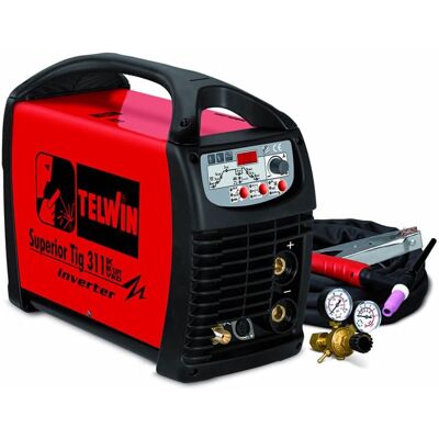Telwin Saldatrice Inverter SUPERIOR TIG 311 DC HF LIFT 230-400V Telwin Saldatrice Inverter SUPERIOR TIG 311 DC HF LIFT 230-400V