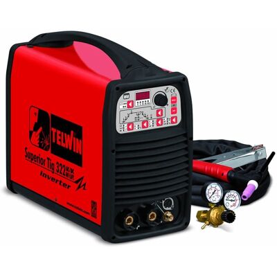 Telwin Saldatrice Inverter SUPERIOR TIG 322 AC DC HF LIFT 400V Telwin Saldatrice Inverter SUPERIOR TIG 322 AC DC HF LIFT 400V