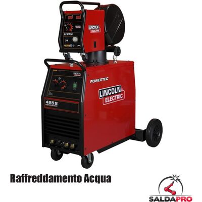 Lincoln Electric Saldatrice MIG Powertec® 425S 230/400V Raffreddamento ad Acqua in KIT Lincoln Electric Saldatrice MIG Powertec® 425S 230/400V Raffreddamento ad Acqua in KIT
