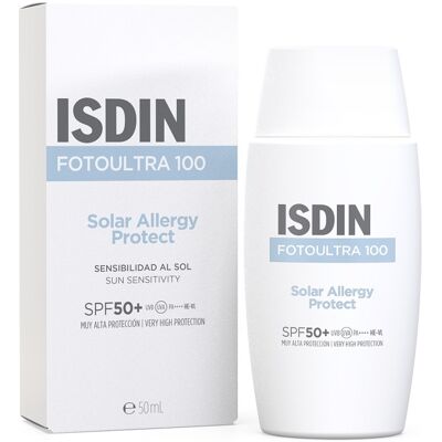 Isdin Photo Ultra Solar Allergy Fusion Fluid SPF50+ - Crema solare Isdin Photo Ultra Solar Allergy Fusion Fluid SPF50+ - Crema solare