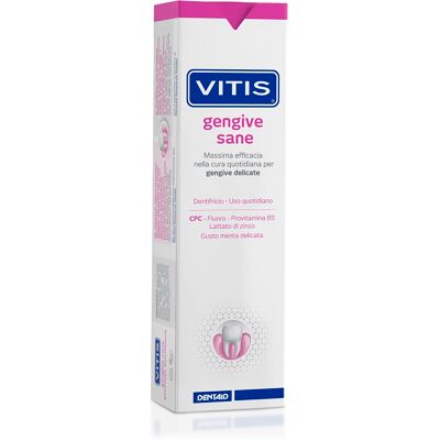Dentaid Vitis Gengive Sane - Dentifricio Delicato per Gengive Sensibili Dentaid Vitis Gengive Sane - Dentifricio Delicato per Gengive Sensibili