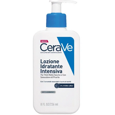 Lozione Idratante Intensiva CeraVe per Pelle Molto Secca e Pruriginosa - 236ml Lozione Idratante Intensiva CeraVe per Pelle Molto Secca e Pruriginosa - 236ml
