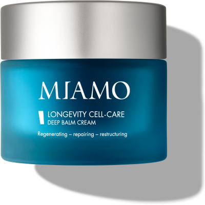 MEDSPA Srl Miamo Longevity Cell Care Deep Balm Cream - Crema viso anti-età per pelle normale e secca - 50ml MEDSPA Srl Miamo Longevity Cell Care Deep Balm Cream - Crema viso anti-età per pelle normale e secca - 50ml