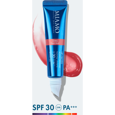 MEDSPA Srl Miamo Lip Gloss Aging Defense SPF30 - Gloss labbra idratante e volumizzante - Nuance Coral - 15 ml MEDSPA Srl Miamo Lip Gloss Aging Defense SPF30 - Gloss labbra idratante e volumizzante - Nuance Coral - 15 ml