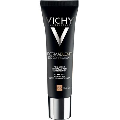 Vichy Dermablend 3D Correction Fondotinta - Tono 55 Bronze - Levigante Correttiva SPF 25 Vichy Dermablend 3D Correction Fondotinta - Tono 55 Bronze - Levigante Correttiva SPF 25