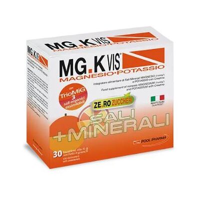 Pool Pharma MGK-VIS Magnesio Potassio Arancia - Integratore Minerale Pool Pharma MGK-VIS Magnesio Potassio Arancia - Integratore Minerale