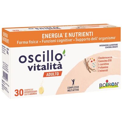 BOIRON Srl Oscillo Vitalita' Ad 30cpr Eff BOIRON Srl Oscillo Vitalita' Ad 30cpr Eff