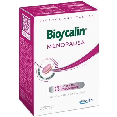 GIULIANI SpA Bioscalin Menopausa - Integratore alimentare per capelli diradati - 30 compresse - 1 mese di trattamento GIULIANI SpA Bioscalin Menopausa - Integratore alimentare per capelli diradati - 30 compresse - 1 mese di trattamento