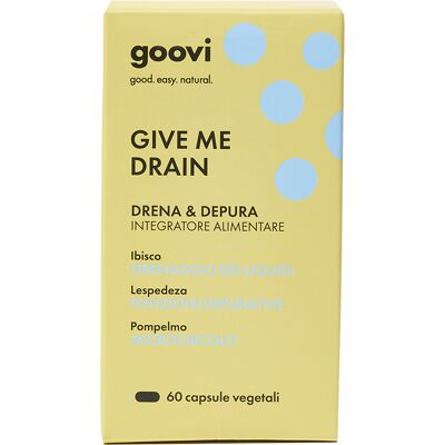 THE GOOD VIBES COMPANY Srl Goovi Give Me Drain 60cps THE GOOD VIBES COMPANY Srl Goovi Give Me Drain 60cps