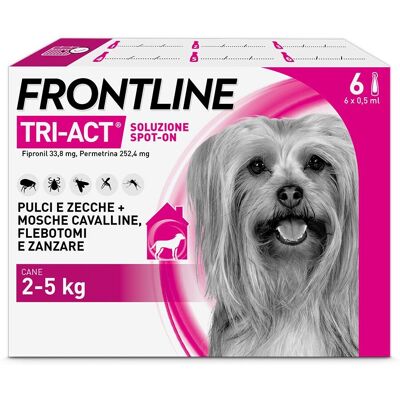 Boehringer Ingelheim Frontline Tri-Act Piccolo Cane - Protezione Pulci e Zecche Boehringer Ingelheim Frontline Tri-Act Piccolo Cane - Protezione Pulci e Zecche