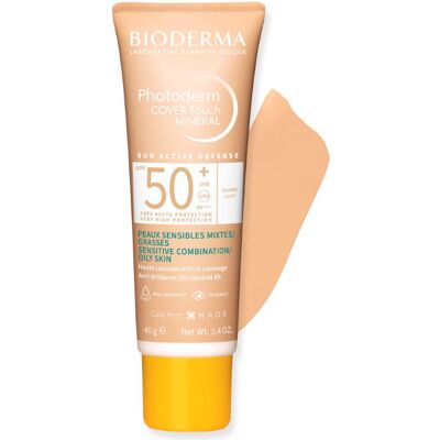Bioderma SPF50+ Crema Solare Minerale - Fondotinta Bioderma SPF50+ Crema Solare Minerale - Fondotinta