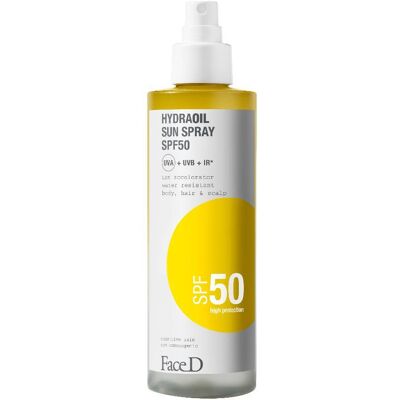 HCS Srl Face D Hydraoil Spray SPF50 - Olio solare HCS Srl Face D Hydraoil Spray SPF50 - Olio solare