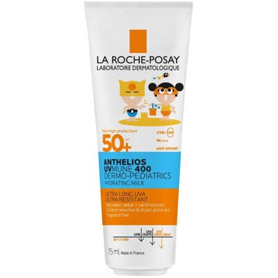 LA ROCHE POSAY-PHAS (L'Oreal) Anthelios UVmune Dermo-Pediatrics Latte Idratante SPF 50+ - Protezione solare molto alta per bambini - 75 ml LA ROCHE POSAY-PHAS (L'Oreal) Anthelios UVmune Dermo-Pediatrics Latte Idratante SPF 50+ - Protezione solare molto alta per bambini - 75 ml