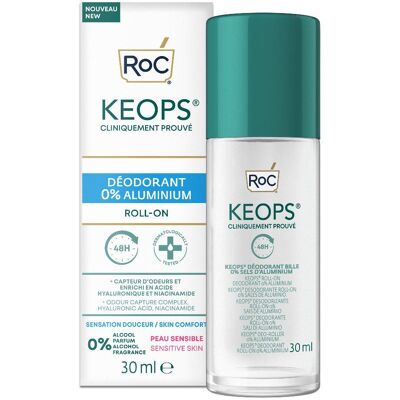 RoC Keops Roll-On Deodorante 0% Alluminio RoC Keops Roll-On Deodorante 0% Alluminio