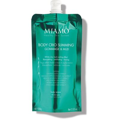 MEDSPA Srl Miamo Body Crio Slimming Gommage & Mud - Fango corpo snellente e esfoliante - Effetto freddo MEDSPA Srl Miamo Body Crio Slimming Gommage & Mud - Fango corpo snellente e esfoliante - Effetto freddo