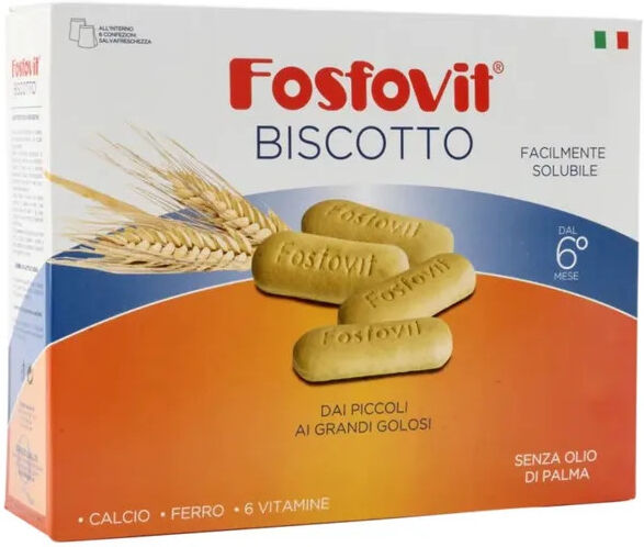LO BELLO FOSFOVIT Srl Lo Bello Fosfovit Biscotto Neonati Dal 6° Mese 750g