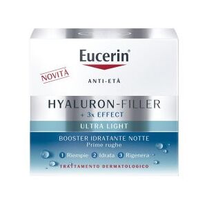 BEIERSDORF SPA Eucerin Hyaluron Filler Booster Idratante Notte Trattamento Viso Anti-Età 50ml BEIERSDORF SPA Eucerin Hyaluron Filler Booster Idratante Notte Trattamento Viso Anti-Età 50ml