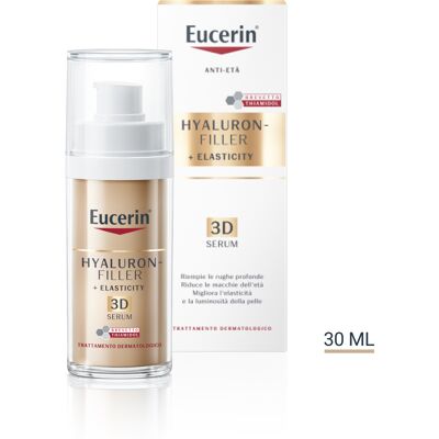 Eucerin Hyaluron-Filler + Elasticity 3D Siero - Siero per la Pelle Eucerin Hyaluron-Filler + Elasticity 3D Siero - Siero per la Pelle