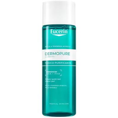 BEIERSDORF SPA Eucerin Dermopure Tonico Viso Purificante per Pelle Grassa e Acneica 200ml BEIERSDORF SPA Eucerin Dermopure Tonico Viso Purificante per Pelle Grassa e Acneica 200ml