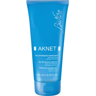 BioNike Aknet Gel Esfoliante Detergente - Gel per pelle grassa e acneica BioNike Aknet Gel Esfoliante Detergente - Gel per pelle grassa e acneica
