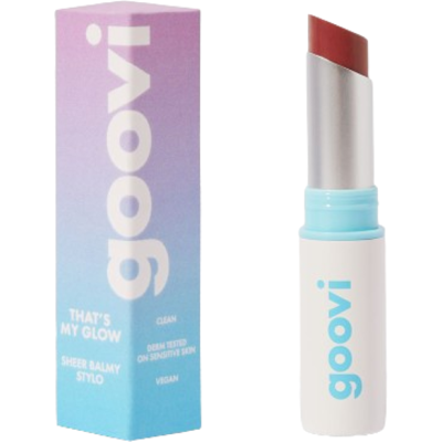 THE GOOD VIBES COMPANY Srl Goovi That's My Glow Balsamo Labbra Colorato 06 - Balsamo nutriente e illuminante - Nuance tan rose - 2,5 g THE GOOD VIBES COMPANY Srl Goovi That's My Glow Balsamo Labbra Colorato 06 - Balsamo nutriente e illuminante - Nuance tan rose - 2,5 g