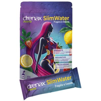 Drenax Forte Slim Water - Fragola Limone Granulati Effervescenti Drenax Forte Slim Water - Fragola Limone Granulati Effervescenti