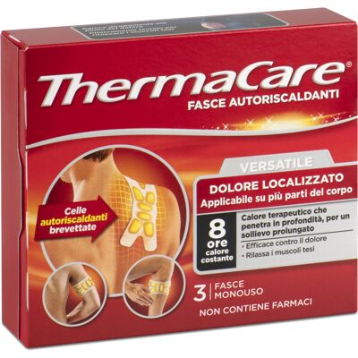 Angelini Thermacare Fasce Autoriscaldanti Versatili - 3 pezzi Angelini Thermacare Fasce Autoriscaldanti Versatili - 3 pezzi