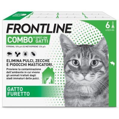 Frontline Combo Spot-On Gatti & Furetti - Antiparassitario Frontline Combo Spot-On Gatti & Furetti - Antiparassitario