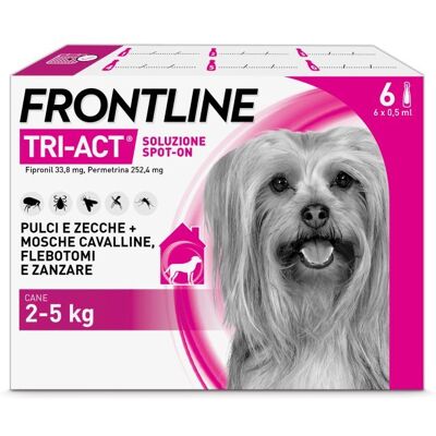 Boehringer Ingelheim Frontline Tri-Act Piccolo Cane - Protezione Pulci e Zecche Boehringer Ingelheim Frontline Tri-Act Piccolo Cane - Protezione Pulci e Zecche
