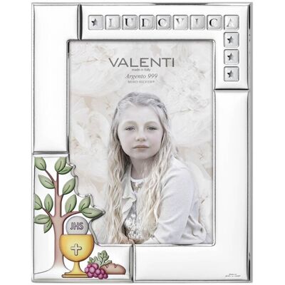 Valenti Argenti Cornice Foto Prima Comunione Albero della Vita Personalizzabile Valenti Argenti Cornice Foto Prima Comunione Albero della Vita Personalizzabile