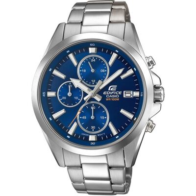 Casio Edifice Orologio da polso Cronografo da Uomo quadrante Blu EFV-560D-2AVUEF Casio Edifice Orologio da polso Cronografo da Uomo quadrante Blu EFV-560D-2AVUEF