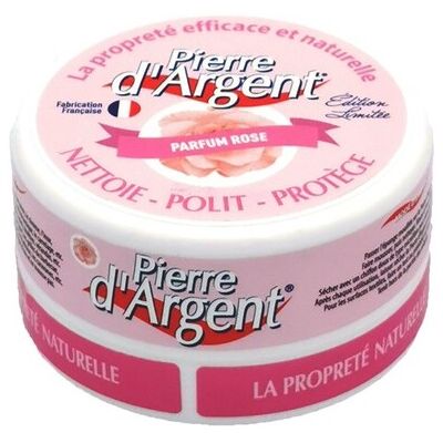 LACO Pierre d'Argent 300 Gr. Aroma Rosa Pasta Detergente Sgrassante Lucidante 1 pezzo LACO Pierre d'Argent 300 Gr. Aroma Rosa Pasta Detergente Sgrassante Lucidante 1 pezzo