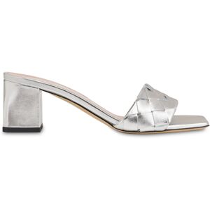 Mule Dama In Nappa Laminata ARGENTO, 40, Pollini 40 Mule Dama In Nappa Laminata ARGENTO, 40, Pollini 40
