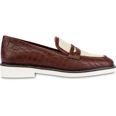 Loafer shoes Mannish in Vitello NATURAL/LEGNO, 39, Pollini 39 Loafer shoes Mannish in Vitello NATURAL/LEGNO, 39, Pollini 39