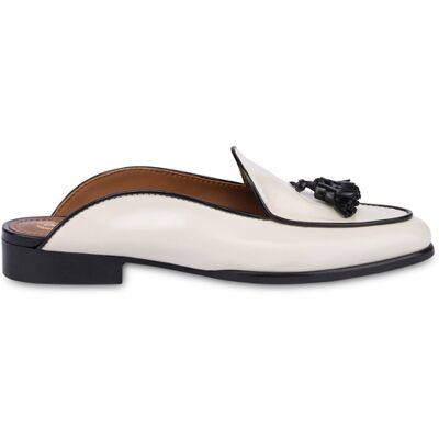 Mule shoes Viktoria Bicolor AVORIO/NERO, 40, Pollini 40 Mule shoes Viktoria Bicolor AVORIO/NERO, 40, Pollini 40