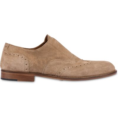 Oxford Slip On Flexy In Crosta SABBIA, 43, Pollini 43 Oxford Slip On Flexy In Crosta SABBIA, 43, Pollini 43