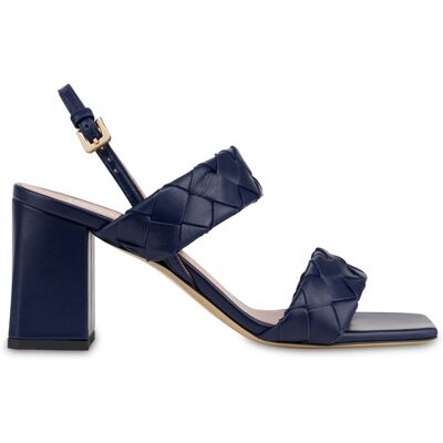 Sandalo Dama in Vitello BLUE, 37, Pollini 37 Sandalo Dama in Vitello BLUE, 37, Pollini 37