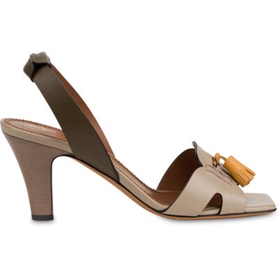 Sandalo Eton in Vitello TAUPE/VERDE BOSCO/MOSTARDA, 41, Pollini 41 Sandalo Eton in Vitello TAUPE/VERDE BOSCO/MOSTARDA, 41, Pollini 41