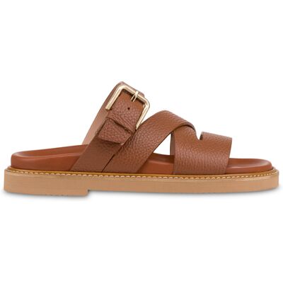 Ciabatta Flat In Vitello LEGNO, 41, Pollini 41 Ciabatta Flat In Vitello LEGNO, 41, Pollini 41
