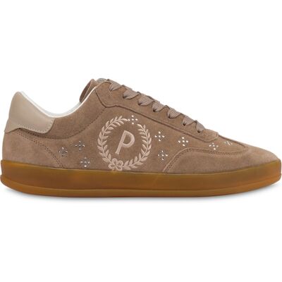 Sneakers Venus crosta e vitello STONE/STONE, 39, Pollini 39 Sneakers Venus crosta e vitello STONE/STONE, 39, Pollini 39