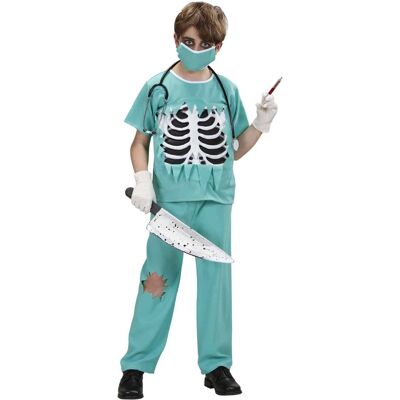 Costume da dottore scheletro Widmann - 8-10 anni Costume da dottore scheletro Widmann - 8-10 anni