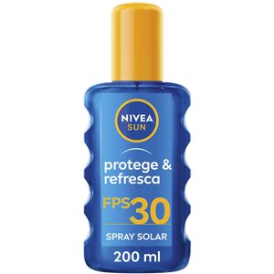 Nivea Sun Protects & Refreshes spray solare invisibile SPF30 200 ml Nivea Sun Protects & Refreshes spray solare invisibile SPF30 200 ml