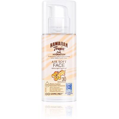 Hawaiian Tropic Silk Air Soft Face sun lotion SPF30 50 ml Hawaiian Tropic Silk Air Soft Face sun lotion SPF30 50 ml