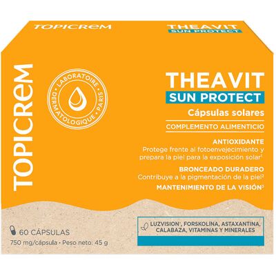 Capsule solari Topicrem Ah Theavit - Protezione solare Capsule solari Topicrem Ah Theavit - Protezione solare