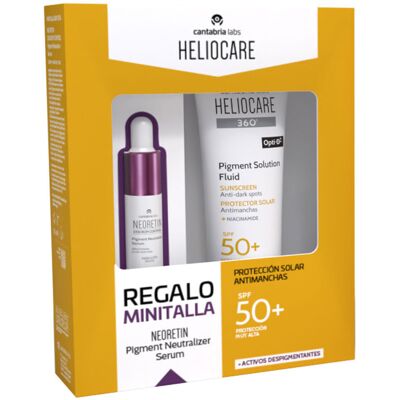 Cantabria Labs Heliocare 360° Fluid Pigment Solution SPF50+ set da 2 pezzi Cantabria Labs Heliocare 360° Fluid Pigment Solution SPF50+ set da 2 pezzi