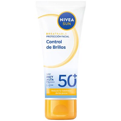 Nivea Sun protección facial control de brillos SPF50+ 40 ml Nivea Sun protección facial control de brillos SPF50+ 40 ml