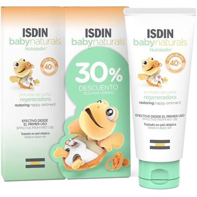 Isdin Babynaturals unguento rigenerante per pannolini - Crema per il cambio Isdin Babynaturals unguento rigenerante per pannolini - Crema per il cambio